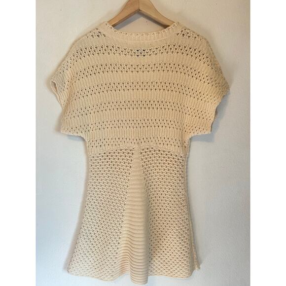 Calvin Klein Size Large color; Bleached Sand Croched Top Boho Style - Picture 13 of 14